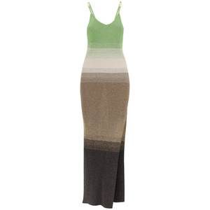 green emerald velvet dress Gcds main image 1